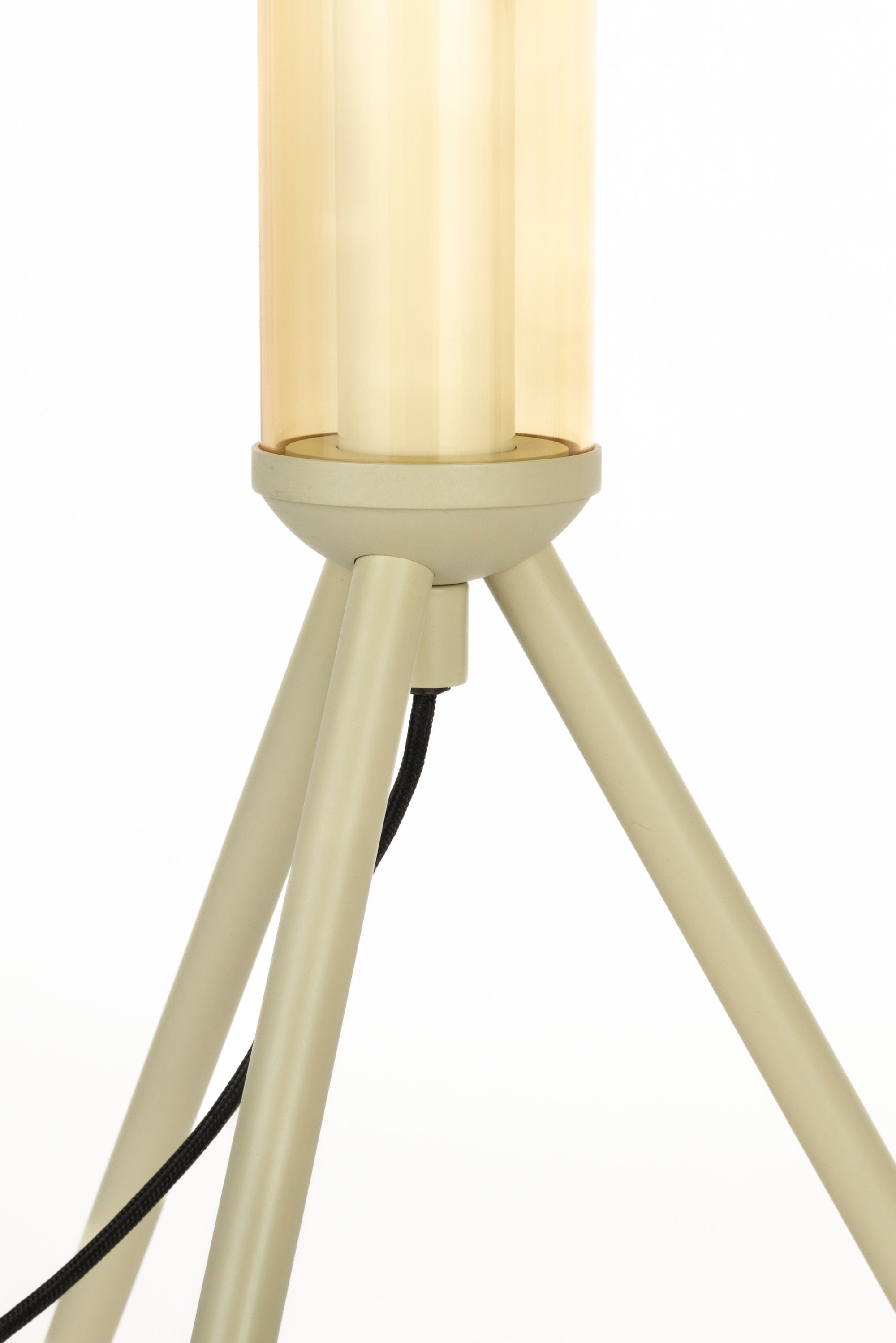 Zuiver Scotty Beige Glass Floor Lamp